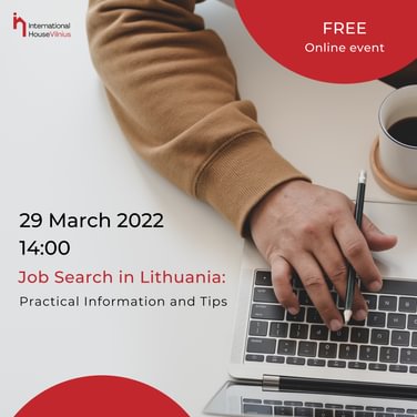Online seminar "Job Search in Lithuania: Practical Information and Tips"
