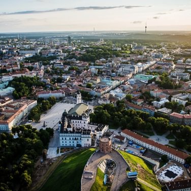 TOP 10 places to see the most beautiful panoramas of Vilnius 