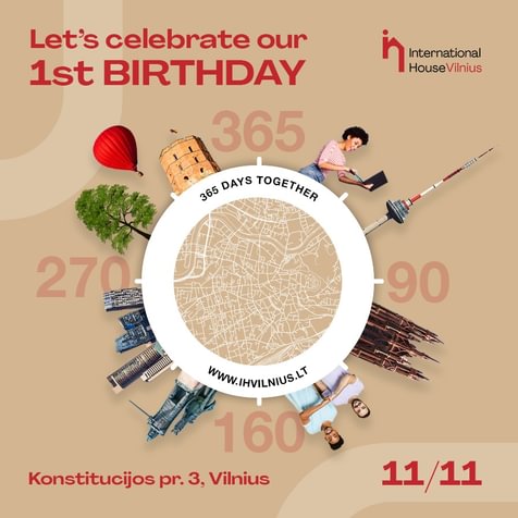 Let's celebrate our 1st BIRTHDAY! 