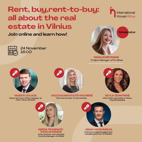 Rent, buy, rent-to-buy: all about the real estate in Vilnius