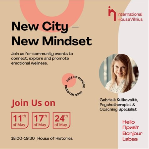 New City - New Mindset: community events to connect, explore and promote emotional wellness!
