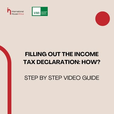 Filling in the income tax declaration: VIDEO GUIDE