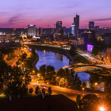 Vilnius is the most dynamically developing city in the Central and Eastern Europe