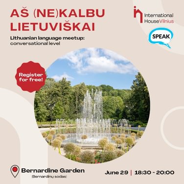 Aš (Ne)kalbu Lietuviškai: Lithuanian Language Meetup